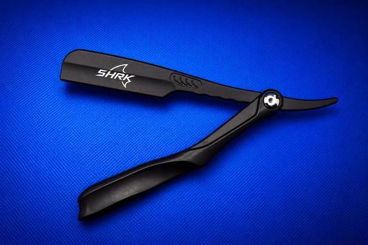 SHRK Professional Straight Razor Holder for Barbers-Single-Edge Blade Compatible