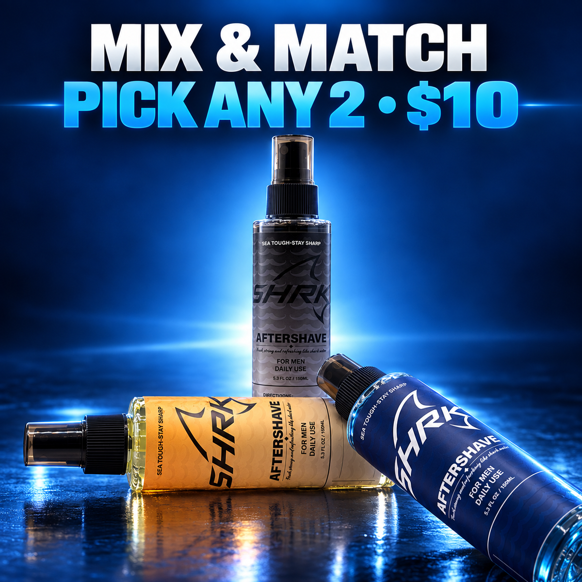 SHRK Aftershave Duo - Pick Any 2