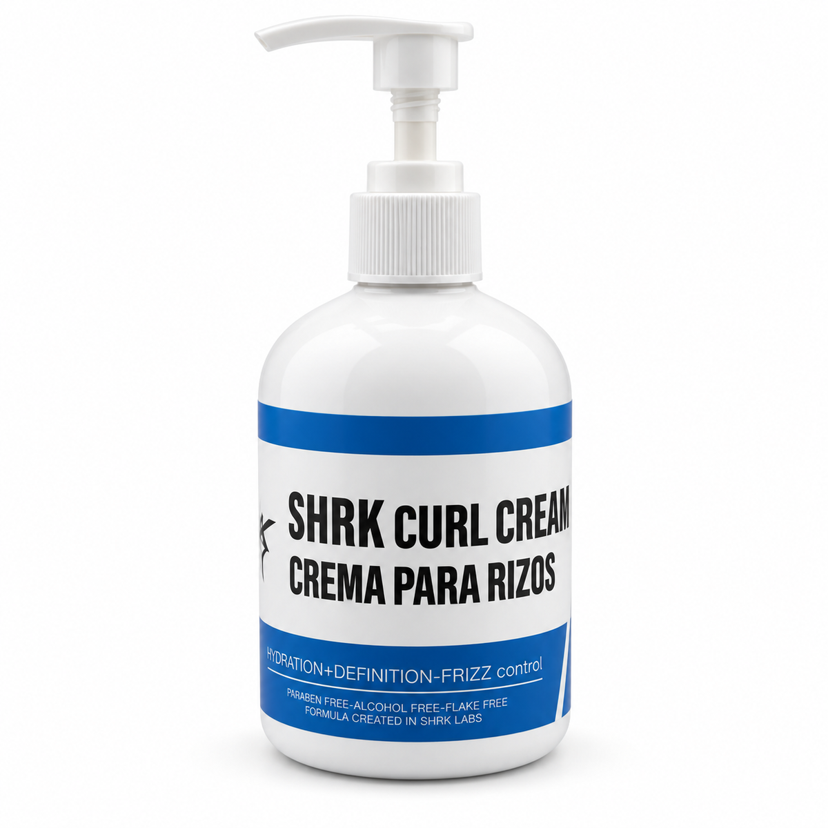 SHRK Curl Cream-Hydration, Definition y Frizz Control-Papaya Scent,300 ml
