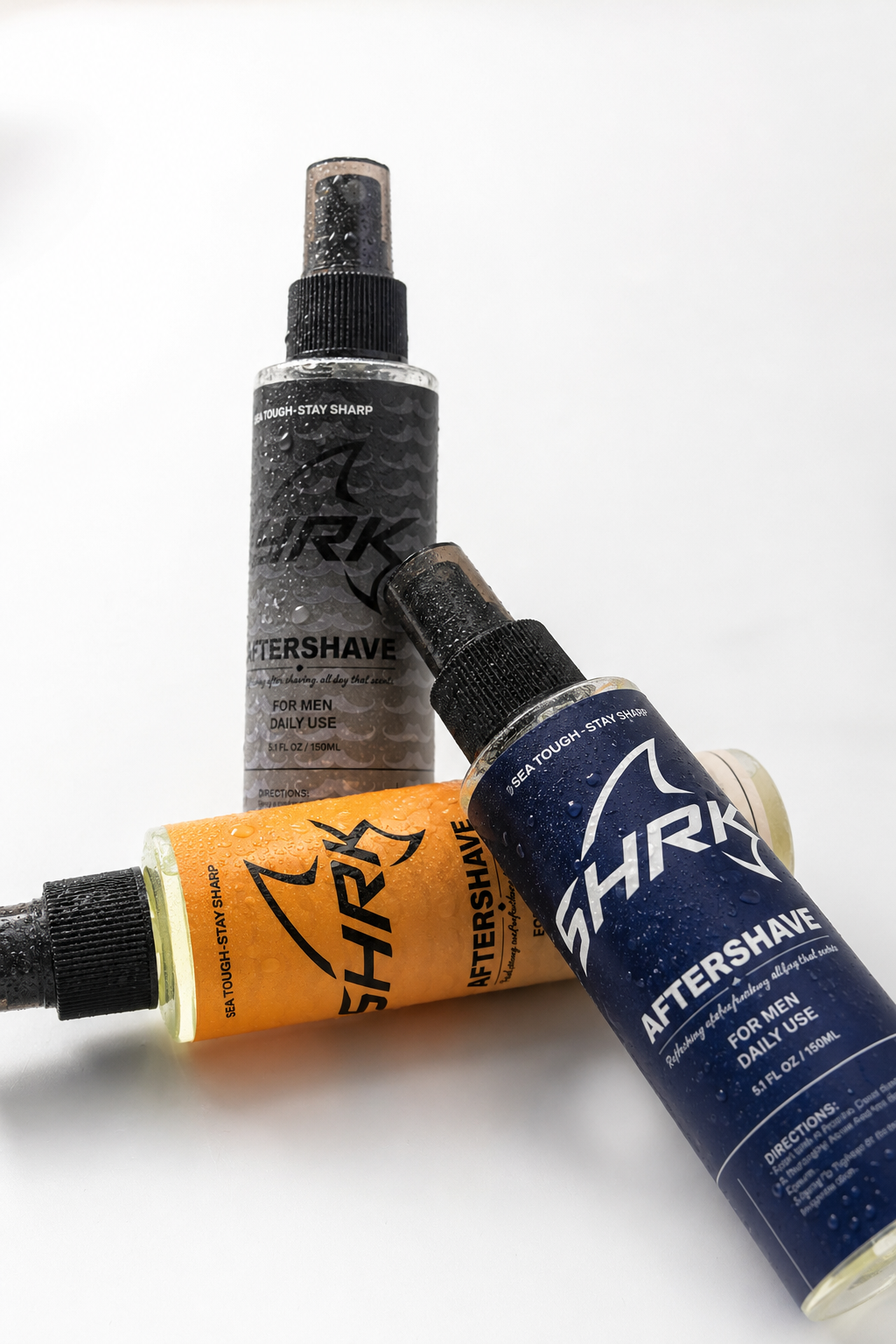 SHRK Aftershave Cologne Spray-3 Signature Fragrances