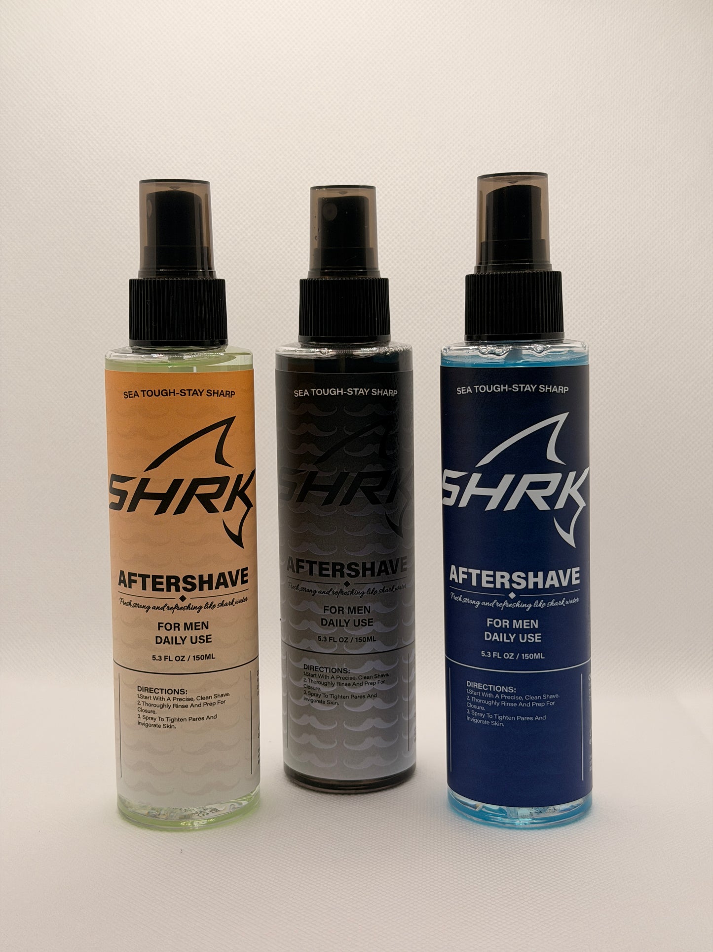SHRK Aftershave Cologne Spray-3 Signature Fragrances